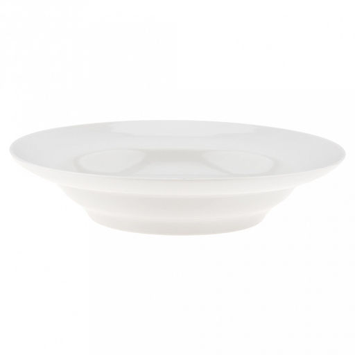 Тарелка глубокая фарфоровая "Лисичка" д200мм, 250мл, h40мм, гладкий край (Россия)