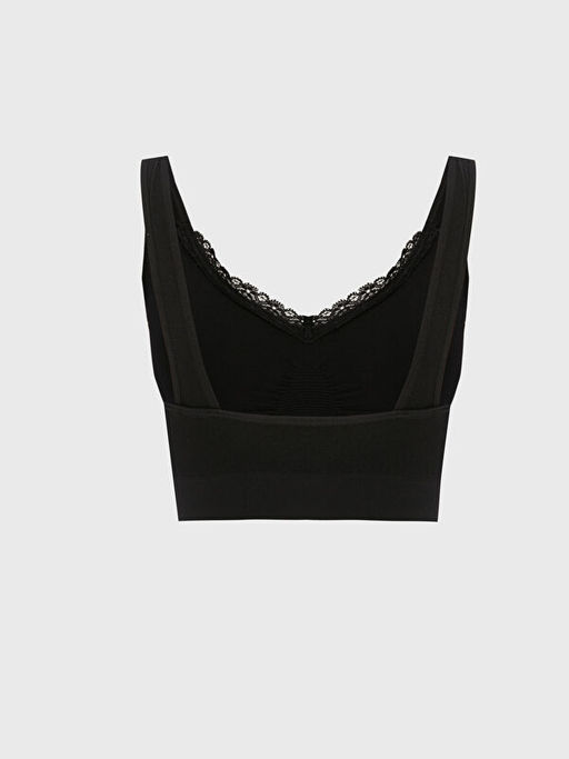 Balensiz Dolgusuz D?z Seamless Sporcu S?tyen