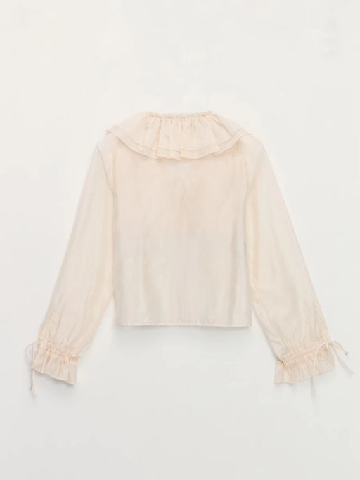 Блуза из шифона с воланами / Zarina