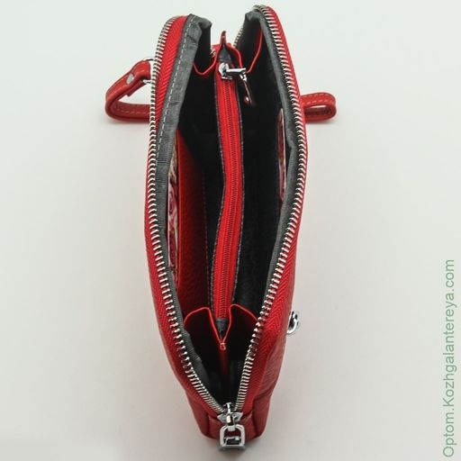 Женский кожаный кошелек на молнии Sergio Valentini СВ 8089-006  фото 2