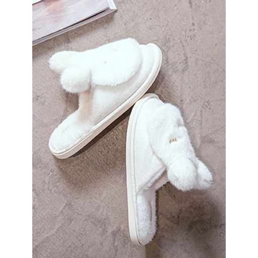 Halluci / Тапочки Сонные кролики белые H2320/1  фото 3