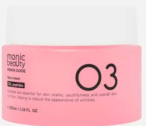 MONIC BEAUTY Skin Code 03. Пептиды Крем для лица 100мл (*80)