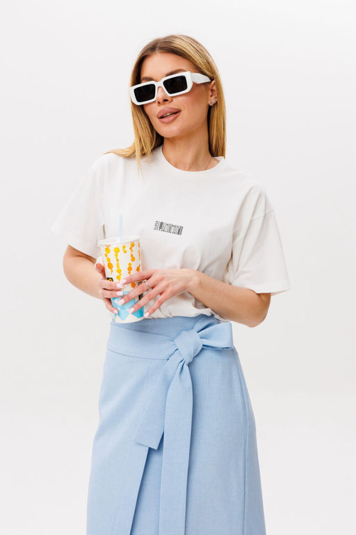 Юбка AmberA 1122 голубой фото 6