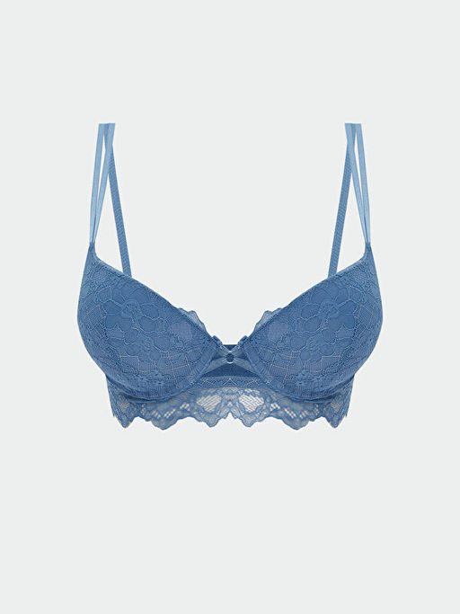 Balenli Dolgulu Dantelli Fantezi Ti??rt S?tyen