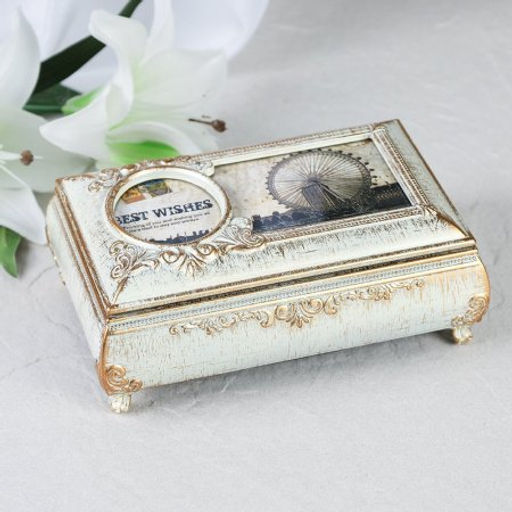 Шкатулка музыкальная / 63310E /уп 36/пластик - Галеонтрейд фото 3