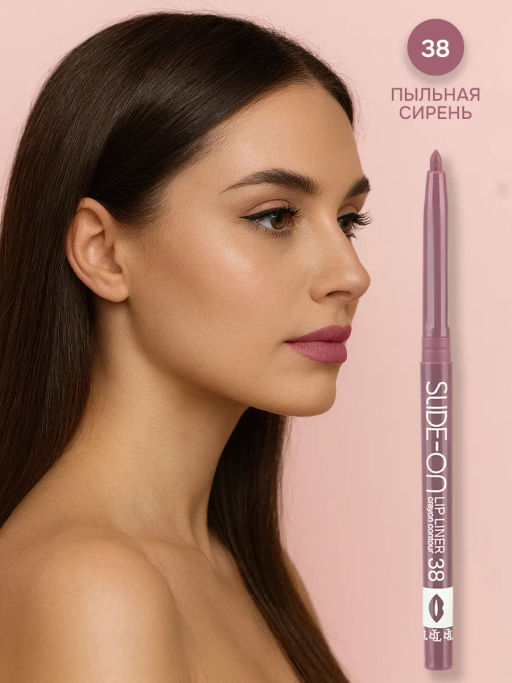 TF Карандаш контурный для губ SLIDE-ON CU-17 тон 38 пыльная сирень - Tf cosmetics фото 2