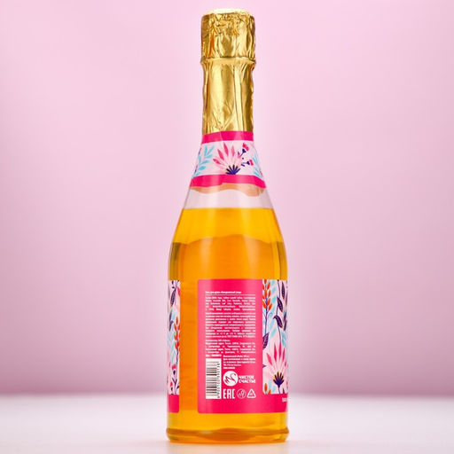 Гель для душа шампанское С 8 Марта!, 500 мл, аромат лесных ягод, Чистое счастье  фото 4