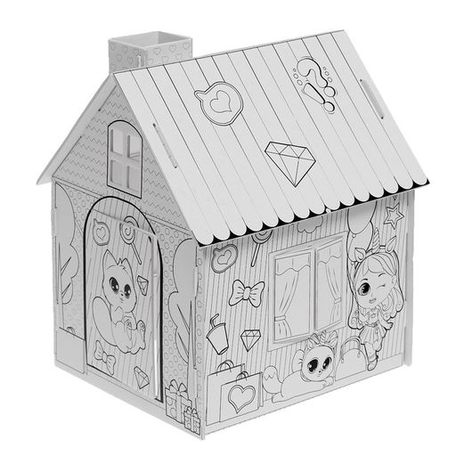 Домик-раскраска Модный домик 3 в 1 - Zabiaka фото 2
