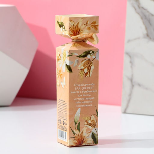 Цена за 2 шт. Бомбочки для ванны С 8 Марта!, 3?40 г, Чистое счастье  фото 3