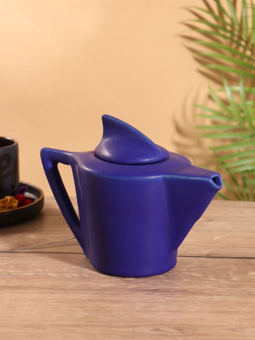 Чайник заварочный Акула, керамика, синий - Simaland фото 2