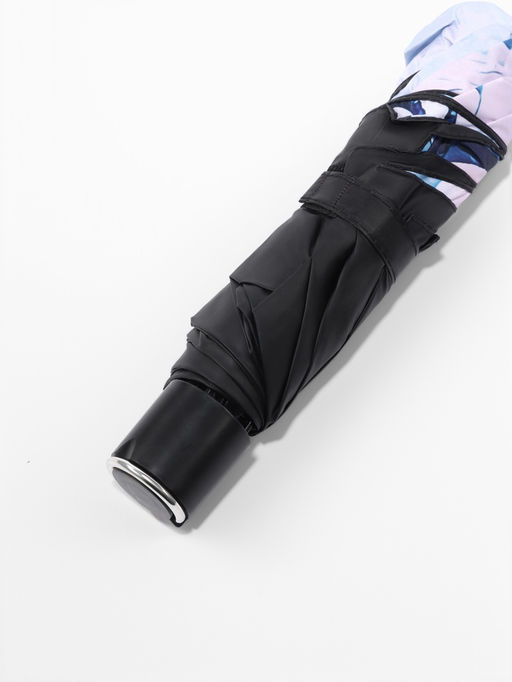 Зонт механический Воздушные цветы, эпонж, 4 сложения, 8 спиц, R=48/55 см, d=96 см, МИКС