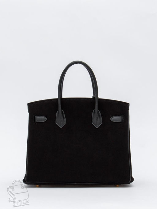 Сумка женская кожаная 30BK black Polina&Eiterou