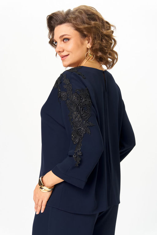 Блуза Rumoda 2277 синийдл. р.