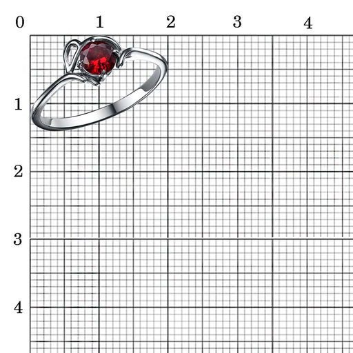 КОЛЬЦО 24811394Гр - Красная пресня фото 2