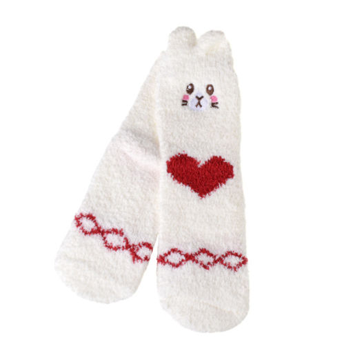 Носки женские флисовые р. 35-40 / MNZ-16 /уп 12/ микс - Галеонтрейд фото 12