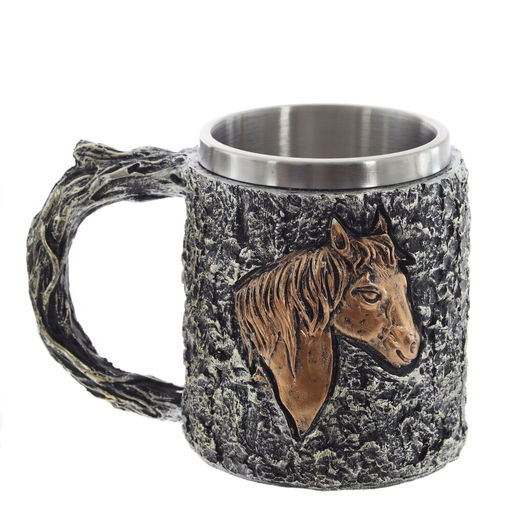 Кружка "Лошадь", 445 мл, L15 W10 H11 см