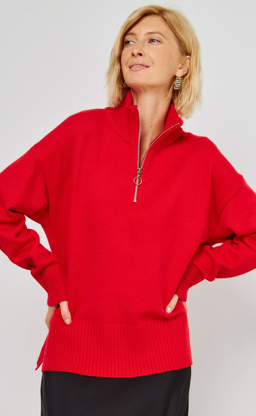 Джемпер FW-3519 red - Fine joyce фото 10