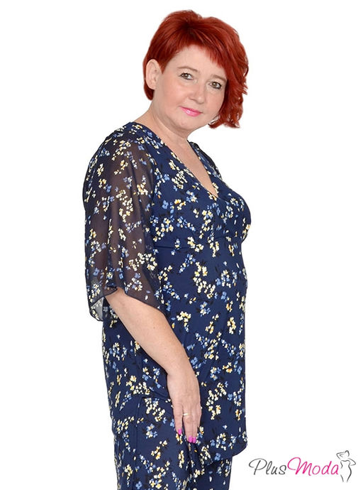 Туника Модель №1268 размеры 44-84 - Plusmoda фото 3