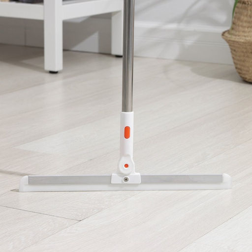 Водосгон для пола Raccoon, силиконовый поворотный сгон 37 см, черенок из нержавеющей стали 70-115 см - Simaland фото 7