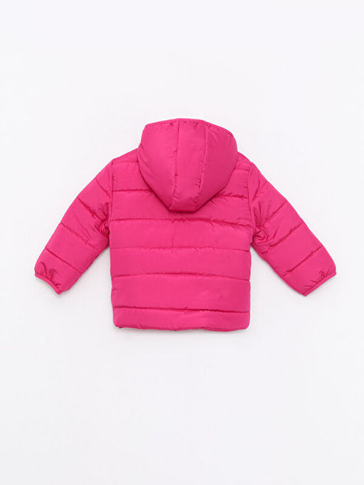 Kap??onlu Uzun Kollu Basic K?z Bebek Mont - Waikiki фото 2