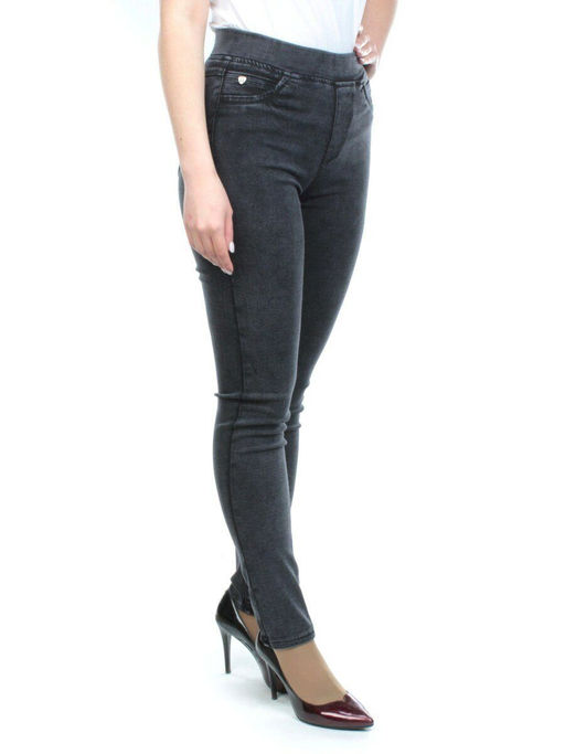 R8611 DK.GRAY Джеггинсы женские