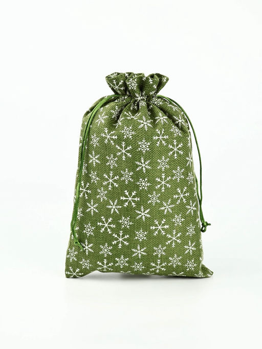 Набор мешков с термонаклейкой «Новый год», холща, 10 шт, 20 × 30 см