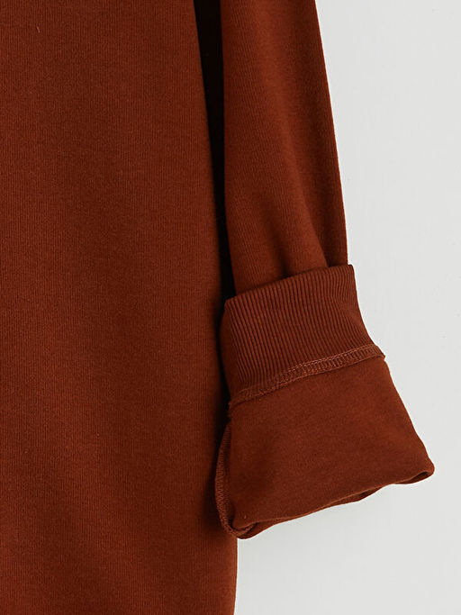 Bisiklet Yaka Erkek Sweatshirt