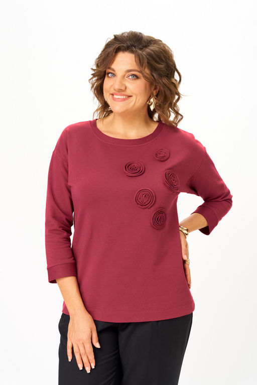 Джемпер Rumoda 2268 бордовый