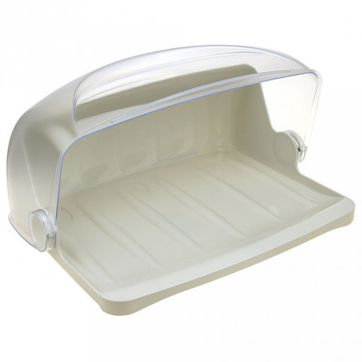 Хлебница пластмассовая Грана 31х25х15см, светло-серый (Россия) - Домашняя мода фото 2