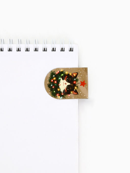 Цена за 2 шт. Магнитные закладки для книг, 6 шт. на подложке Акварель - Artfox фото 5