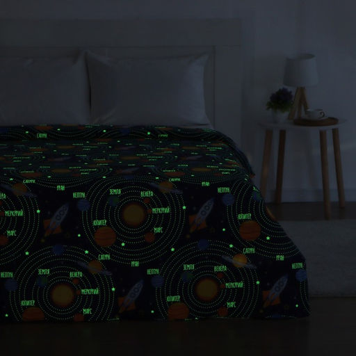 Пододеяльник Этель Млечный путь 143х215 см, 100% хлопок, бязь  фото 7