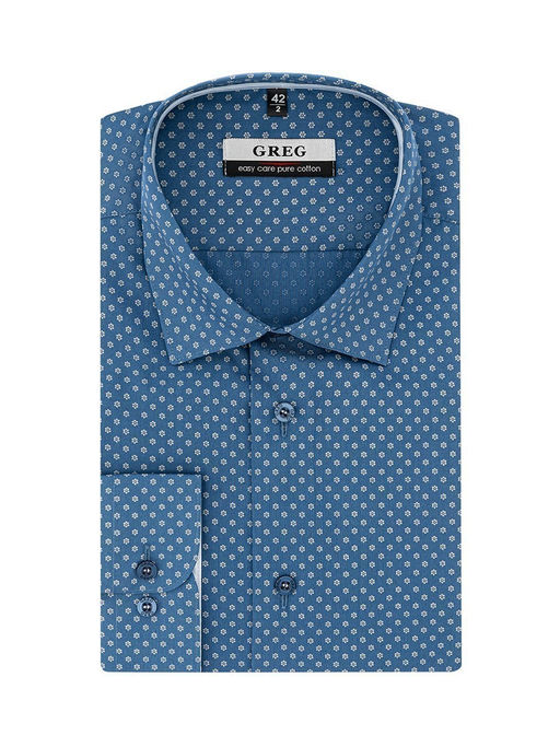 Сорочка мужская длинный рукав GREG 233/231/1854/Z/1p_V фото 9