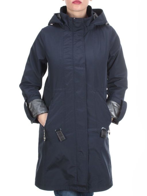 F2089 DARK BLUE Ветровка женская MARIA (65% хлопок, 35% полиэстер) - Фабричный китай фото 2