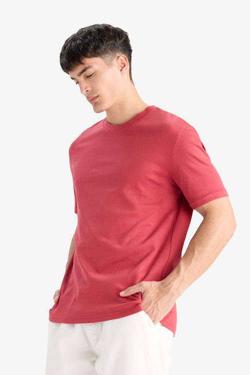 %100 Pamuk REGULAR FIT Basic Ti__rt - Defacto фото 3