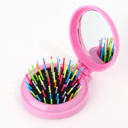 Набор детской косметики в чемодане «Самой красивой», тени, резинки для волос, блески для губ, глиттер, лаки для ногтей, наклейки, пилочка, расчёска, кисти, косметичка