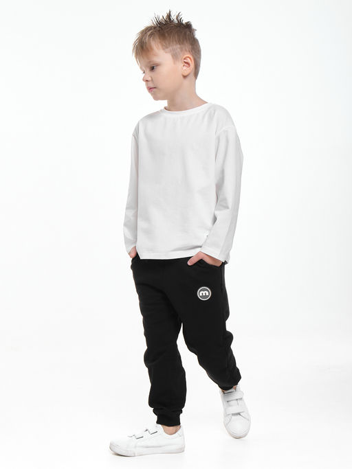 Брюки для мальчика 22-6818 черный - Mini maxi фото 2