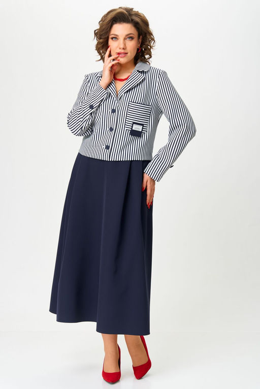 Костюм Aira Style 24-17 сине-белый