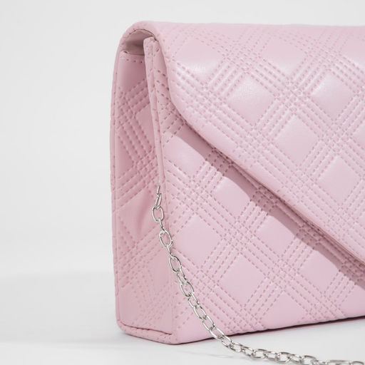 Сумка-клатч на клапане, цвет розовый - Simaland фото 5