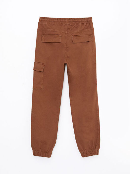 Beli Lastikli Basic Gabardin Erkek ?ocuk Kargo Pantolon - Waikiki фото 2