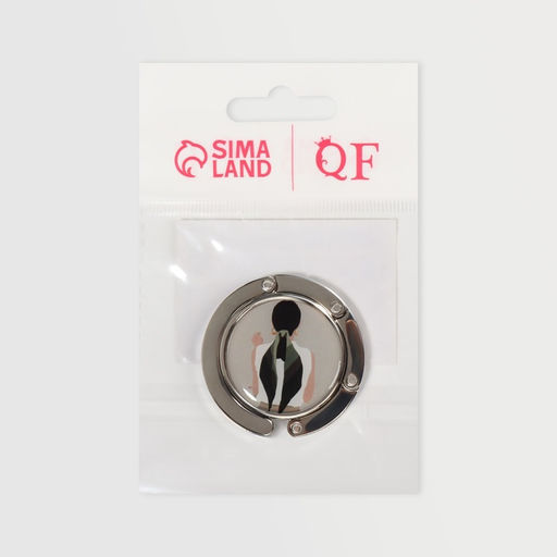 Крючок для сумки и зонта «Девушка», раскладной, 10 кг, d=4.5 см