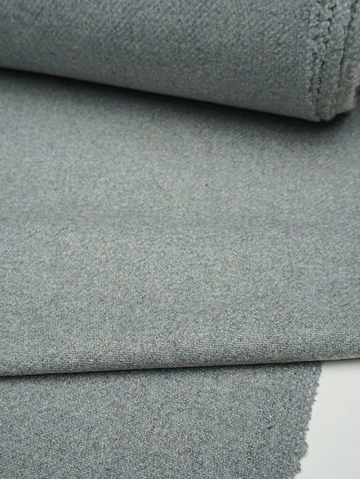 Шерсть пальтово-костюмная Твид цв.Св.серо-голубой, ш.1.5м, шерсть-50%, п/э-50%, 380гр/м.кв - Купава фото 15