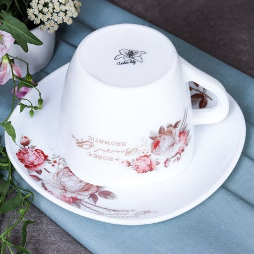 Столовый набор 41 предмет квадратный / 41/1186555957513595220 (6916) /уп 1/ серия Чайная роза - Галеонтрейд фото 18