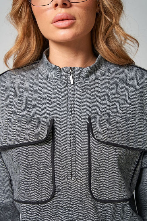 Костюм LAIKONY 373 серый  фото 5