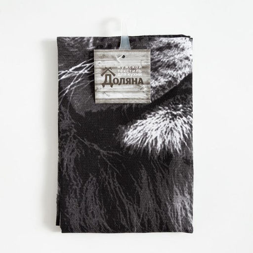 Полотенце кухонное Доляна Самый лучший мужчина 35х60 см, 100% хлопок, 160г/м2  фото 5