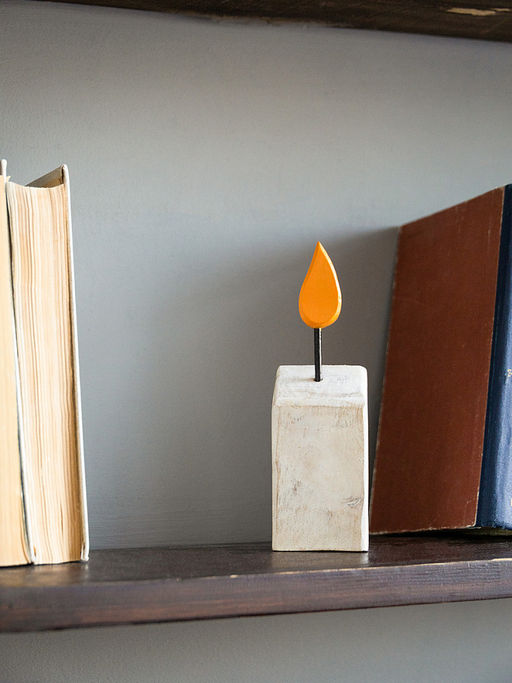 Декоративная фигурка "Свеча" 6x4x18 6x4x18