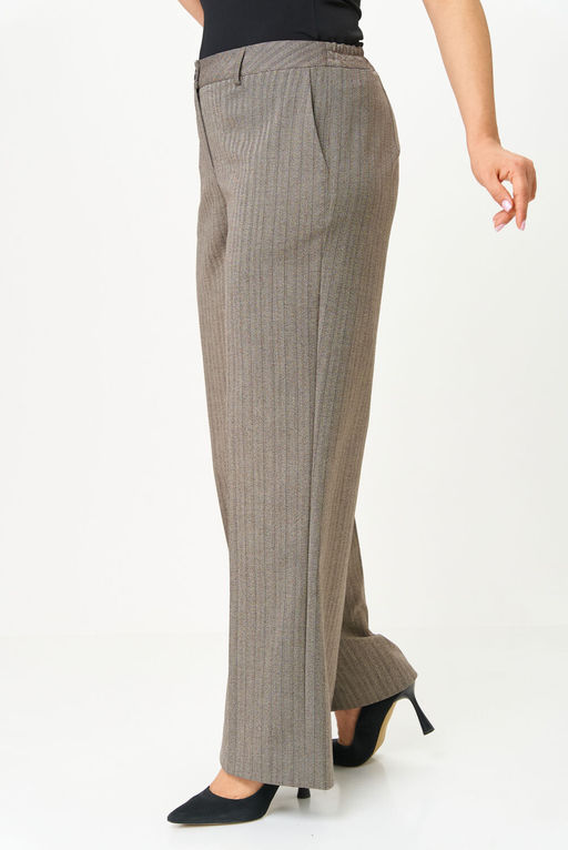 Костюм БелЭльСтиль 848/601 елочка коричневая  фото 3