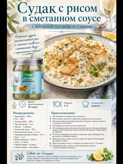 Приправа для рыбы по-средиземноморски - Спеццио фото 3