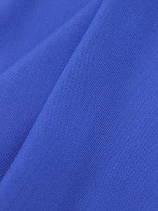 Штапель цв.Винтажно-васильковый, СОРТ2, ш.1.45м, вискоза-100%, 110гр/м.кв - Купава фото 5