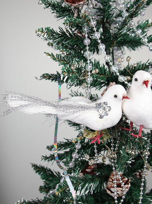 Новогоднее украшение Птица счастья 15 см / SH0938 /уп 2/600/121867 - Галеонтрейд фото 4