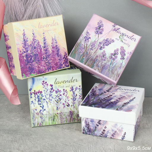 Коробка подарочная Лаванда / S111-SY623 /уп 12/216/микс - Галеонтрейд фото 8